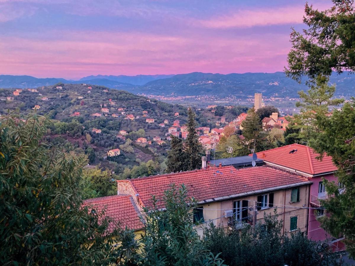 Villa La Casa Rossa Arcola Con Vista Exterior foto