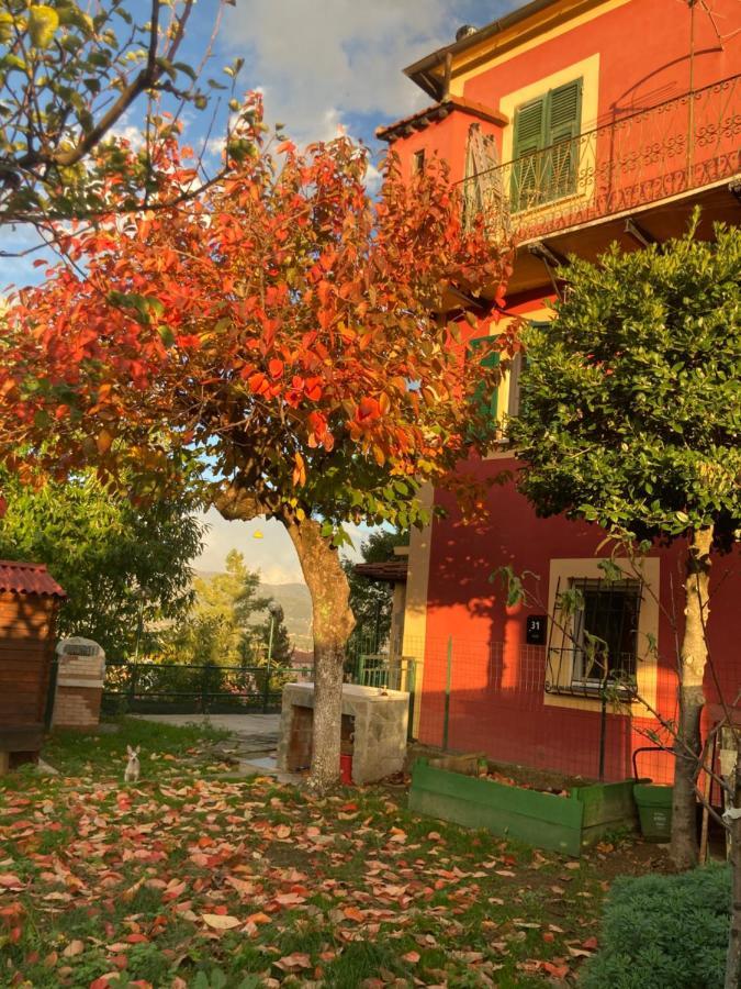 Villa La Casa Rossa Arcola Con Vista Exterior foto