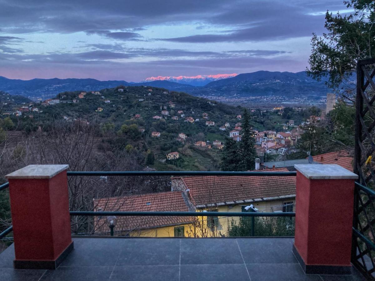 Villa La Casa Rossa Arcola Con Vista Exterior foto