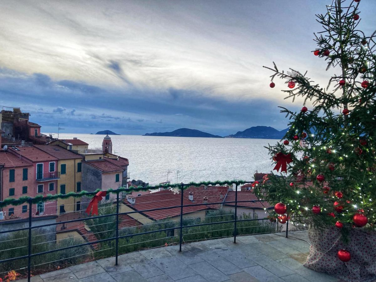 Villa La Casa Rossa Arcola Con Vista Exterior foto