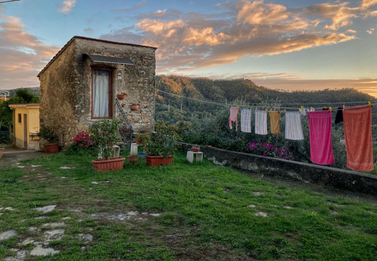 Villa La Casa Rossa Arcola Con Vista Exterior foto