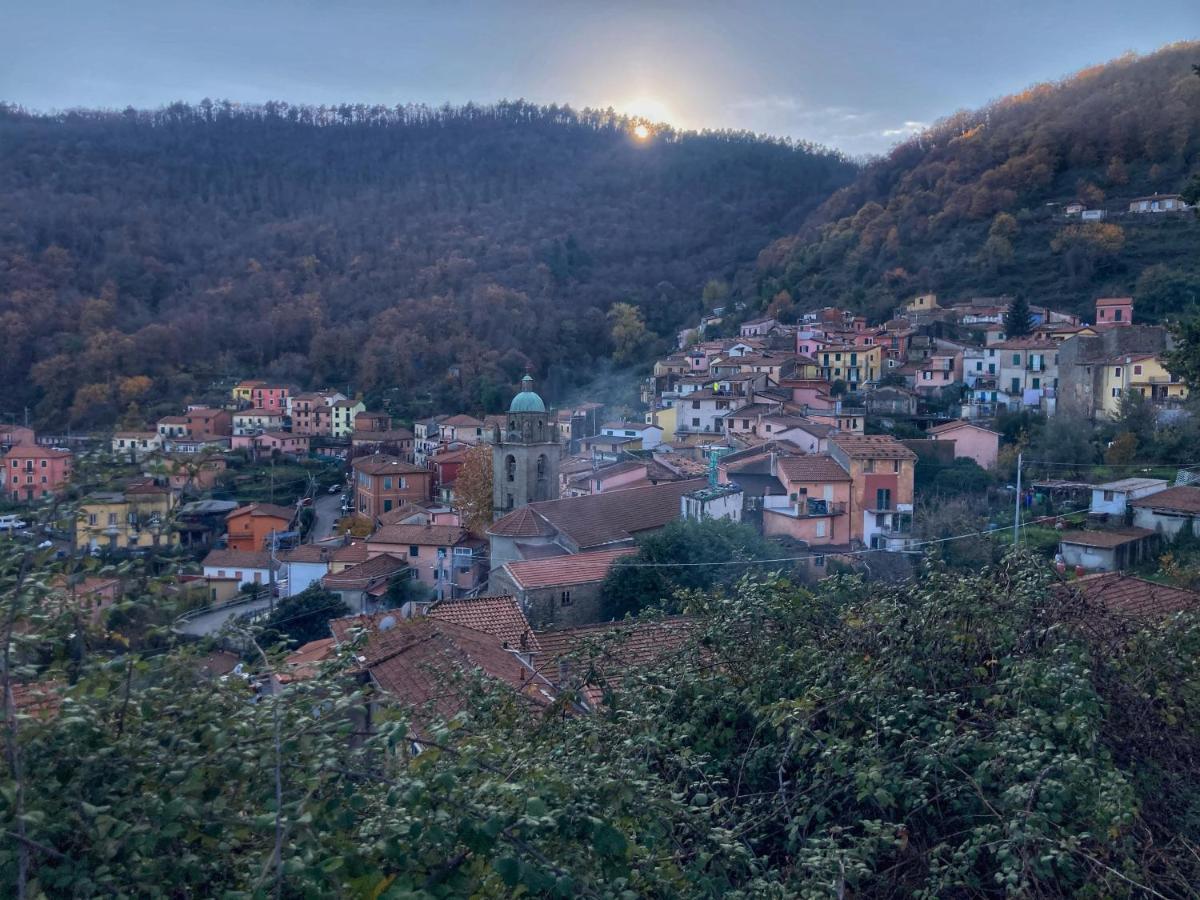 Villa La Casa Rossa Arcola Con Vista Exterior foto