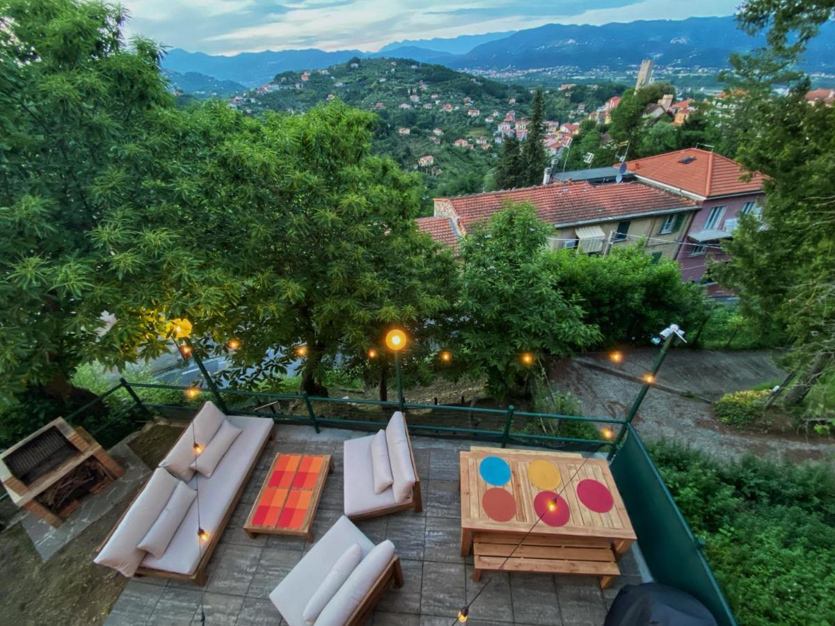 Villa La Casa Rossa Arcola Con Vista Exterior foto